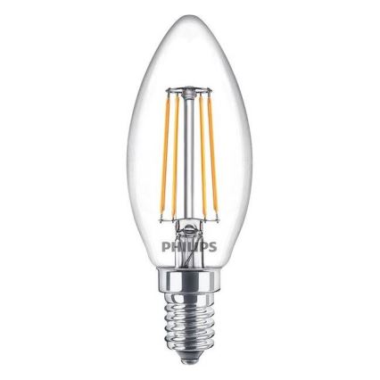 LED-pære VINTAGE Philips B35 E14/4,3W/230V 2700K