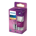 LED-pære VINTAGE Philips P45 E27/2W/230V 2700K