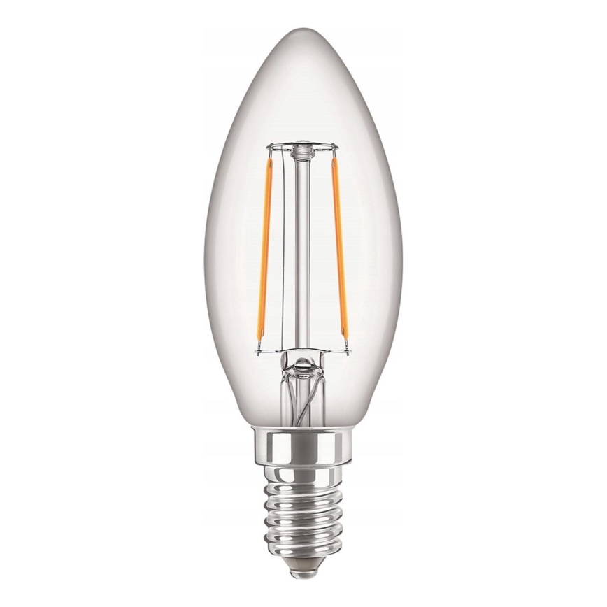 LED pære VINTAGE Philips Pila E14/2W/230V 2700K