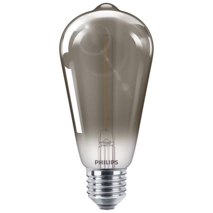 LED-pære VINTAGE Philips ST64 E27/2.3W/230V 1.800K