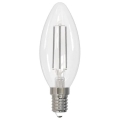 LED-pære WHITE FILAMENT C35 E14/4,5W/230V 3000K