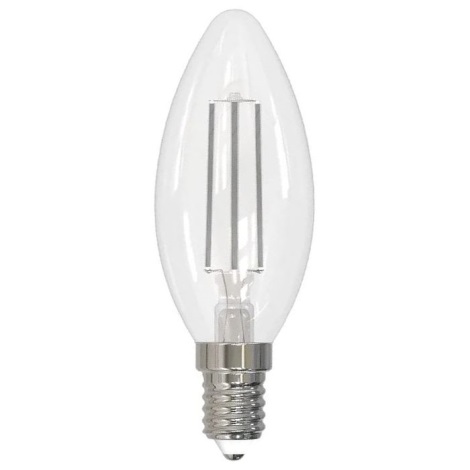 LED-pære WHITE FILAMENT C35 E14/4,5W/230V 3000K