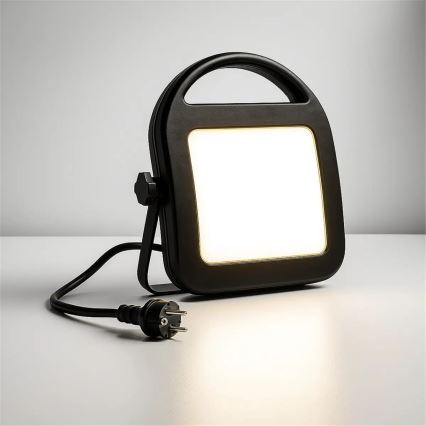 LED-reflektor 40W/230V 4000K IP44, sort