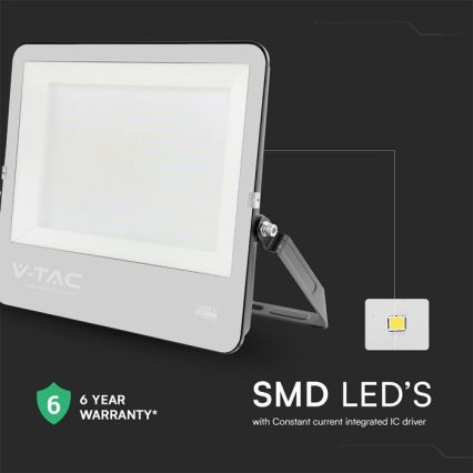 LED-reflektor LED/300W/230V 4000K IP65 sort