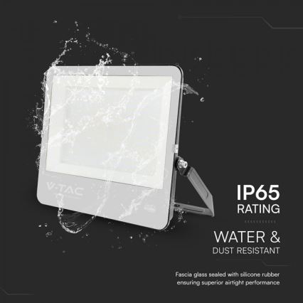 LED-reflektor LED/300W/230V 4000K IP65 sort