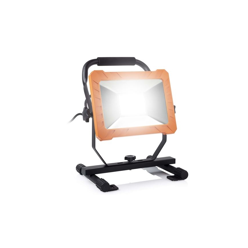 LED-reflektor LED/50W/230V 6500K IP65 orange/sort