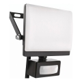 LED-reflektor med bevægelses- og skumringssensor TAMBO EVO LED/20W/230V 4000K IP44 sort