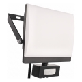 LED-reflektor med bevægelses- og skumringssensor TAMBO EVO LED/30W/230V 4000K IP44 sort