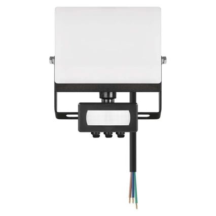LED-reflektor med bevægelses- og skumringssensor TAMBO EVO LED/20W/230V 4000K IP44 sort