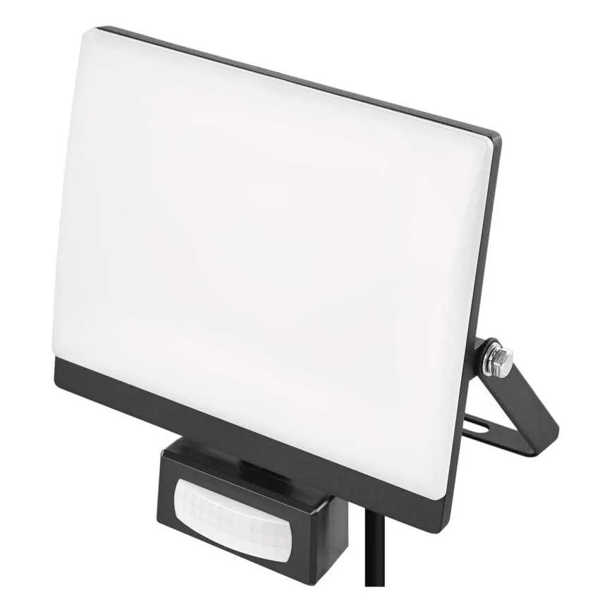 LED-reflektor med bevægelses- og skumringssensor TAMBO EVO LED/30W/230V 4000K IP44 sort