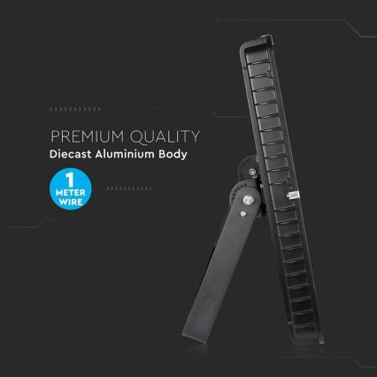 LED-reflektor med SAMSUNG-chip, 1000 W, 230 V, 4000 K, IP65