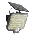LED-reflektor med sensor og solcellepanel ALEX LED/5,5W/3,7V 1200 mAh IP44