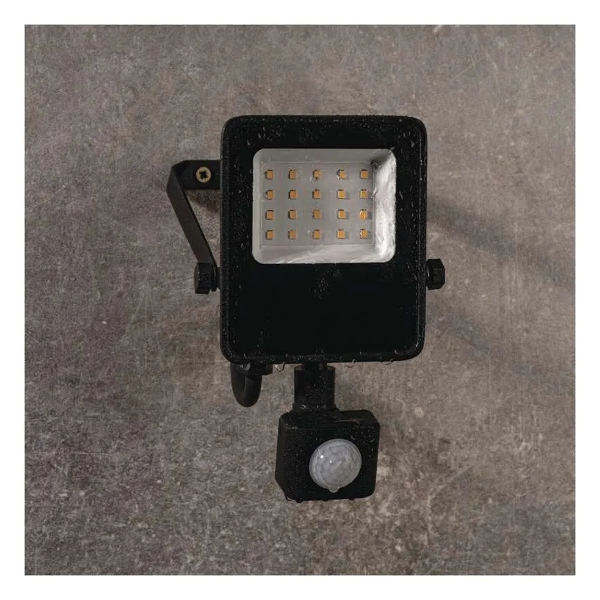 LED projektør med sensor VISIO LED/10W/230V 4000K IP65