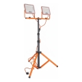 LED-reflektor med stativ 2xLED/50W/230V 4500K IP65 orange
