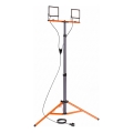 LED-reflektor med stativ 2xLED/50W/230V 4500K IP65 sort/orange