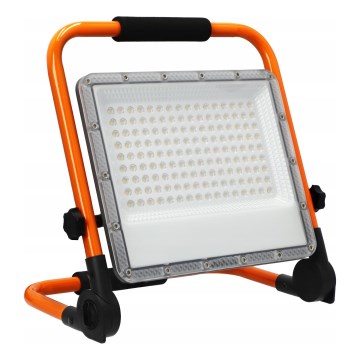 LED-reflektor med stativ LED/100W/230V 4500K IP65 orange
