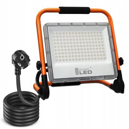 LED-reflektor med stativ LED/100W/230V 4500K IP65 orange