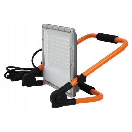LED-reflektor med stativ LED/100W/230V 4500K IP65 orange