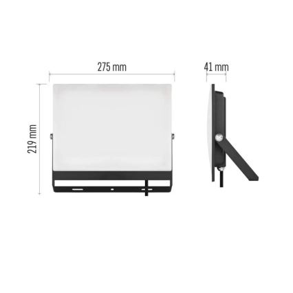 LED reflektor TAMBO EVO LED/100W/230V 4000K IP65 sort