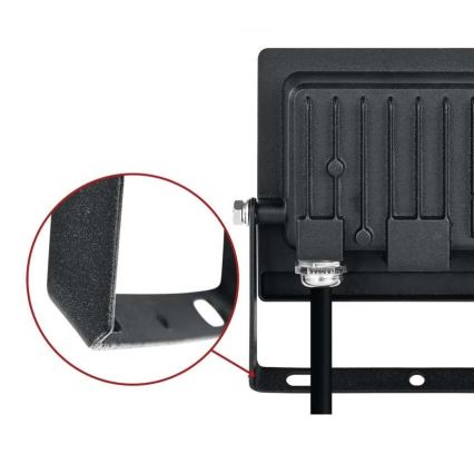 LED-reflektor TAMBO EVO LED/20W/230V 4000K IP65 sort