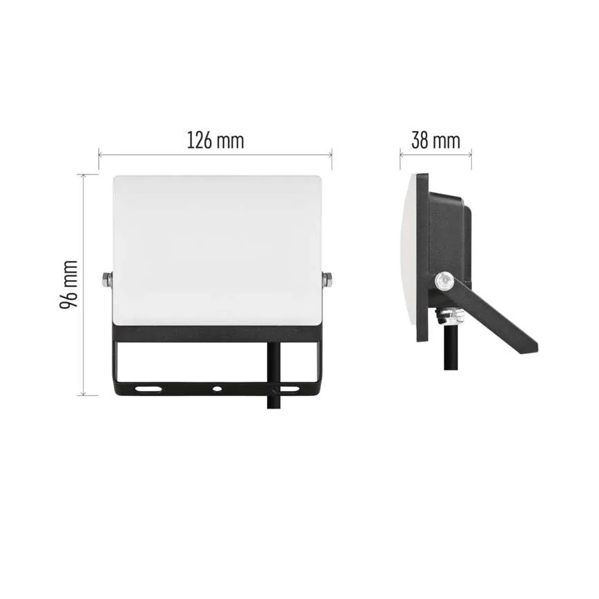 LED-reflektor TAMBO EVO LED/20W/230V 4000K IP65 sort