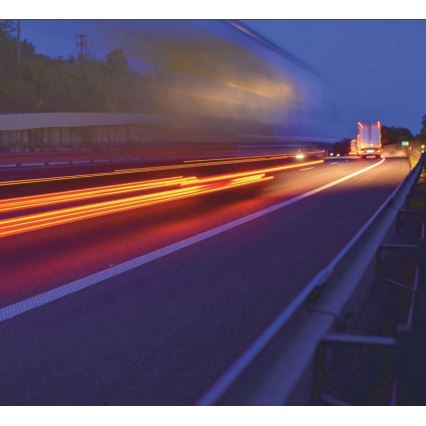 LED reflektorlampe SINGLE LED/1,9W/12V IP67 rød