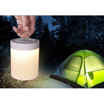 LED RGB bordlampe med højttaler LED/5V