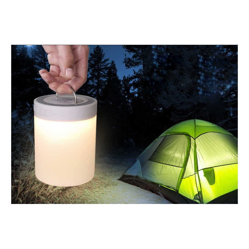LED RGB bordlampe med højttaler LED/5V