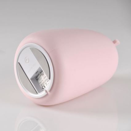 LED RGB Børne touchlampe BEAR LED/0,8W/5V lyserød + USB