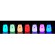 LED RGB Børnelampe med touch-funktion BJØRN LED/0,8W/5V blå + USB