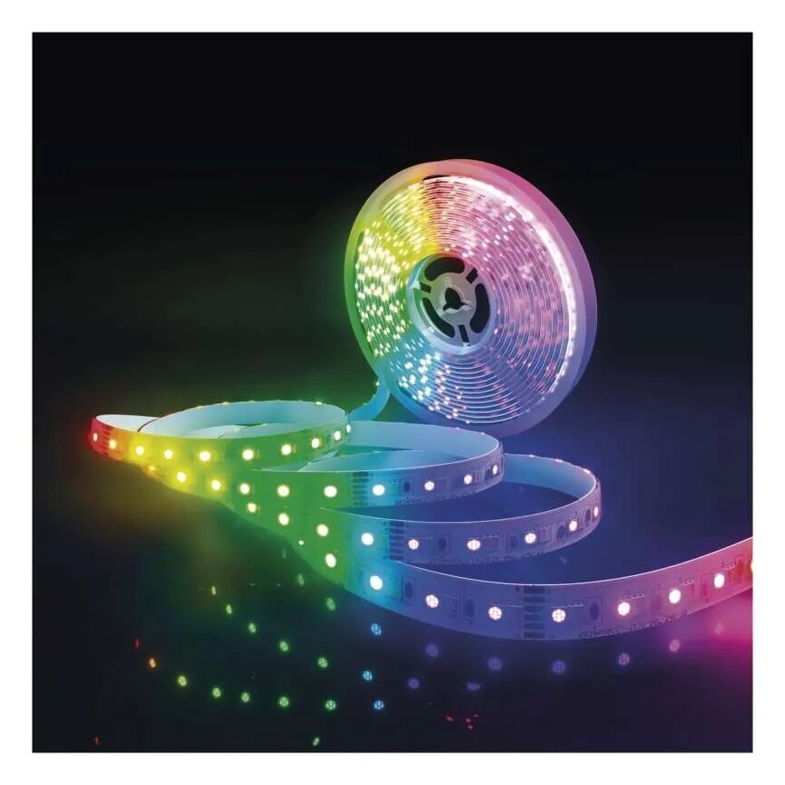 LED strip RGB+CCT dæmpbart GOSMART LED/21W/230V 5 m 2700-6500K IP44 Wi-Fi + fjernbetjening