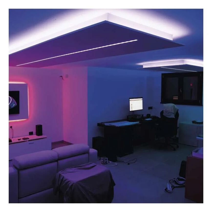 LED strip RGB+CCT dæmpbart GOSMART LED/21W/230V 5 m 2700-6500K IP44 Wi-Fi + fjernbetjening