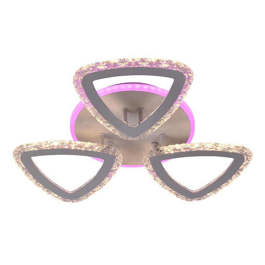 LED RGB dæmpbar loftlampe LED/45W/230V 3000-6500K + fjernbetjening