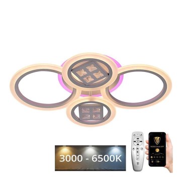 LED RGB dæmpbar loftlampe LED/50W/230V 3000-6500K + fjernbetjening