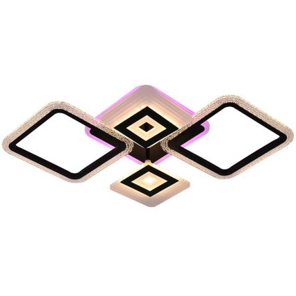 LED RGB dæmpbar loftlampe LED/65W/230V 3000-6500K + fjernbetjening