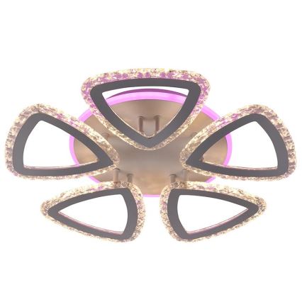 LED RGB dæmpbar loftlampe LED/70W/230V 3000-6500K + fjernbetjening