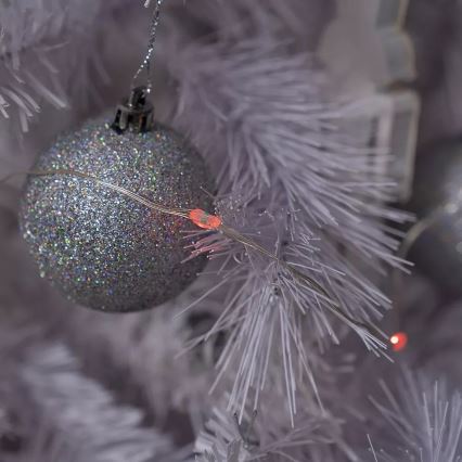 LED RGB dæmpbar lyskæde 200xLED/29 funktioner 20,4 m