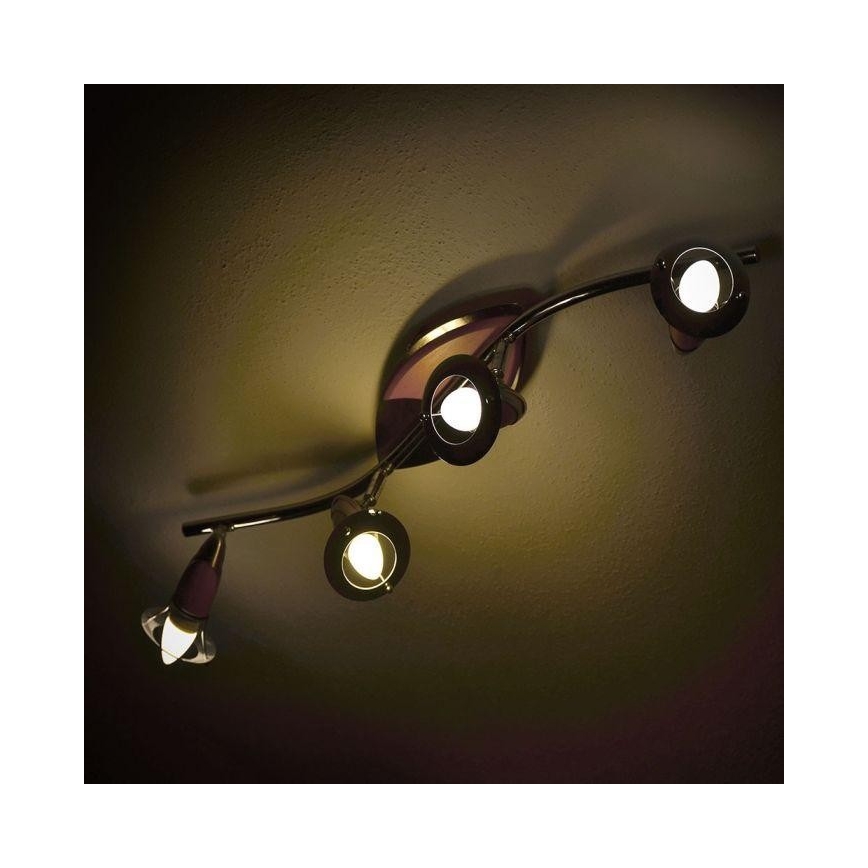 LED RGB dæmpbar pære E14/3,5W/230V 6400K + fjernbetjening