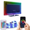 LED RGB dæmpbar strimmel til TV LED/6W/5V Wi-Fi Tuya + fjernbetjening 0,5m