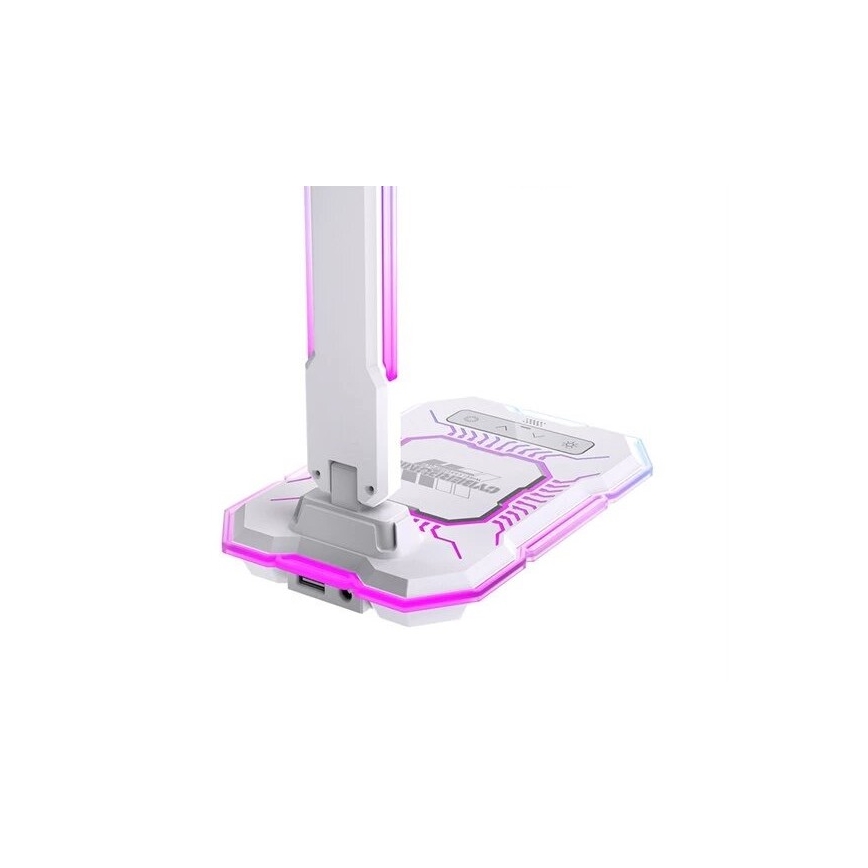 LED RGB Genopladelig bordlampe m. touch-funktion dæmpbar med trådløs opladning LED/7,5W/5V 2700-5300K hvid