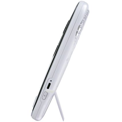 LED RGB genopladelig lommeventilator med tågeeffekt 3,7V 1200 mAh