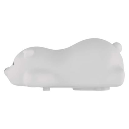 LED RGB genopladelig berøringsbetjent natlampe LED/3,7V 1200 mAh bjørn