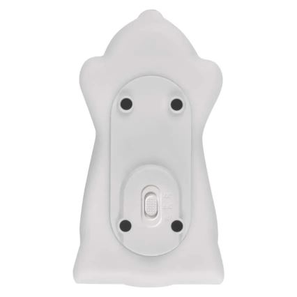 LED RGB genopladelig berøringsbetjent natlampe LED/3,7V 1200 mAh bjørn