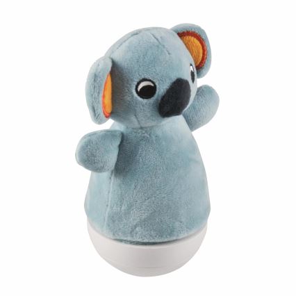 LED RGB Natlampe til børn med melody 3xAAA/5V koala