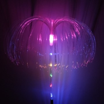 LED RGB solcellelampe LED/1,2V 300 mAh IP44 sort