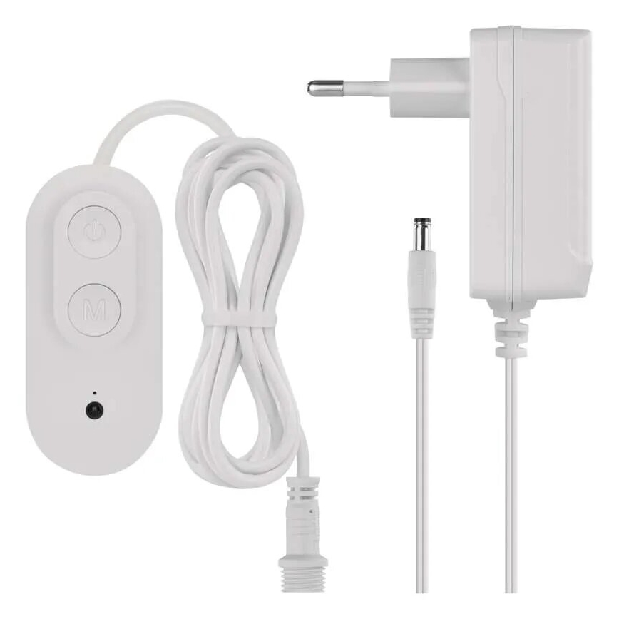 LED RGBIC+CCT Dekorativ lyskæde med spotlighting GoSmart 12xLED/7W/230V 255 cm Wi-Fi Tuya