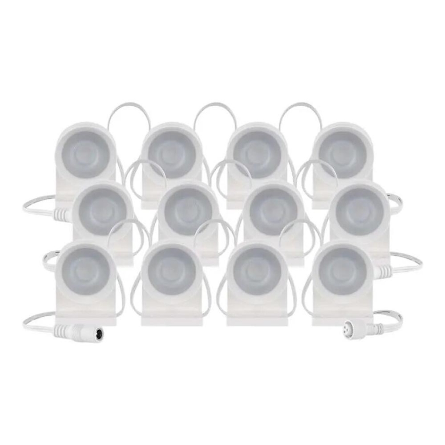 LED RGBIC+CCT Dekorativ lyskæde med spotlighting GoSmart 12xLED/7W/230V 255 cm Wi-Fi Tuya