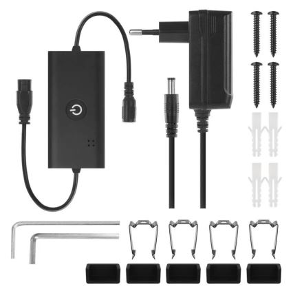 LED RGBIC Gulvlampe dæmpbar GoSmart LED/20W/230V 2700K Wi-Fi Tuya