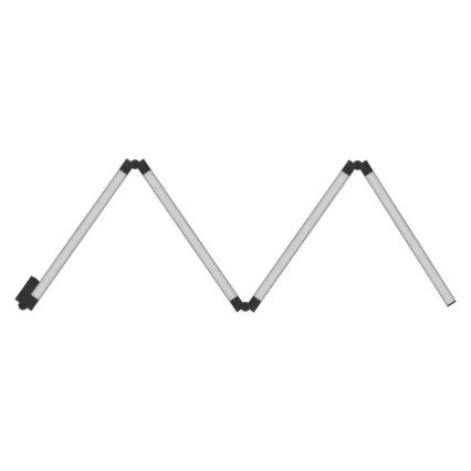 LED RGBIC Gulvlampe dæmpbar GoSmart LED/20W/230V 2700K Wi-Fi Tuya