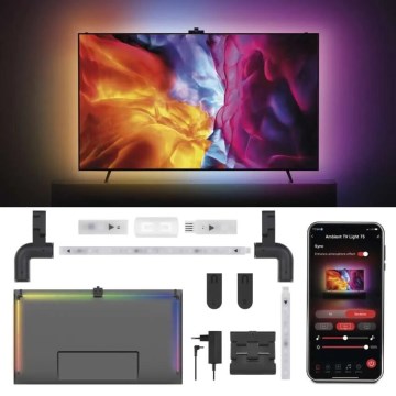 LED RGBIC Strip til TV GoSmart LED/24W/230V 75“